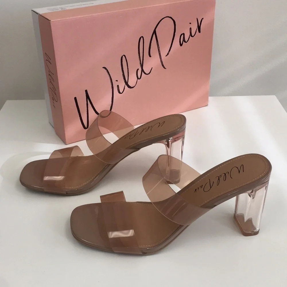 New WB Woman’s Wild Pair Heeled Sandals - Picture 3 of 5